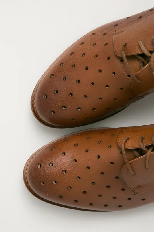 коричневий Шкіряні туфлі Wojas