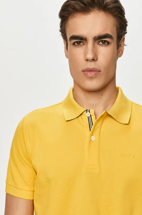 žltá Geox - Polo tričko