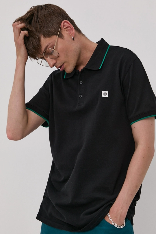 czarny Element Polo