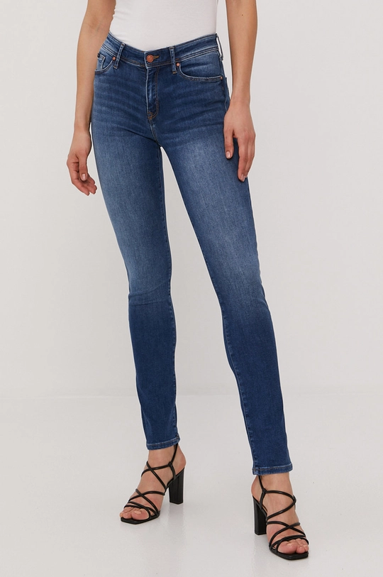 niebieski Cross Jeans Jeansy Damski