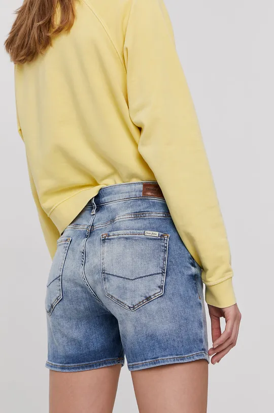 Rifľové krátke nohavice Cross Jeans  98% Bavlna, 2% Elastan