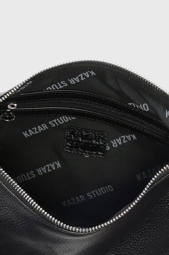 чёрный Кожаная сумочка Kazar Studio
