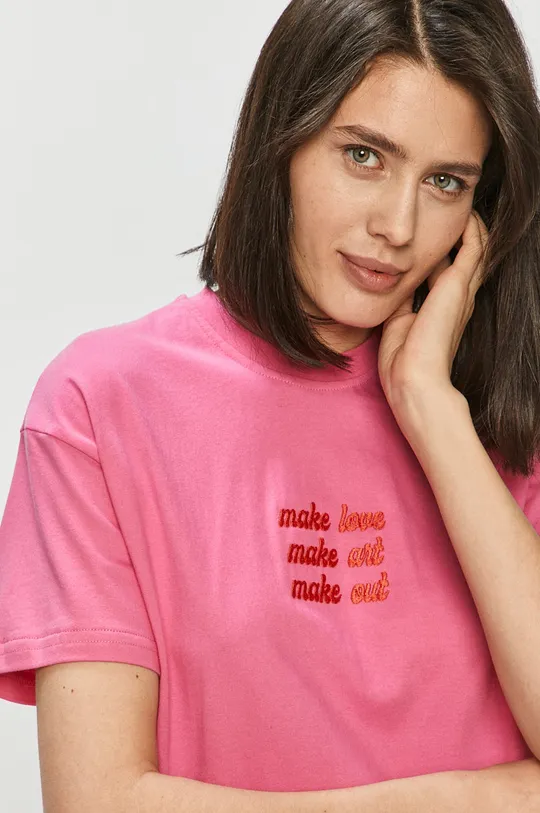różowy Local Heroes - T-shirt