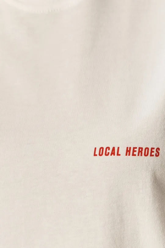 biela Local Heroes - Tričko