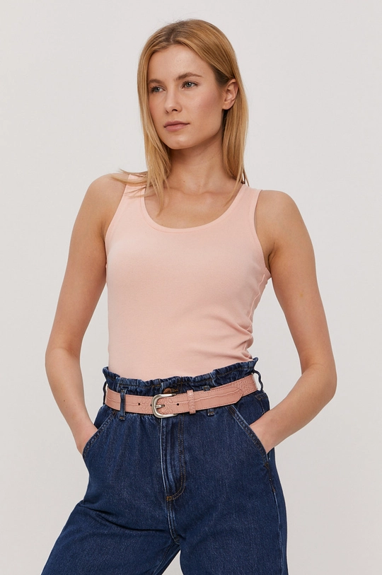 różowy Cross Jeans Top Damski