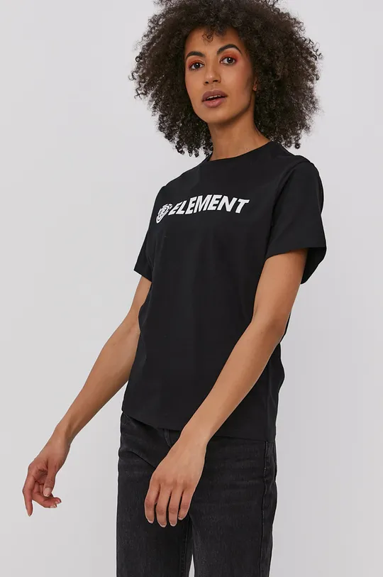 czarny Element T-shirt