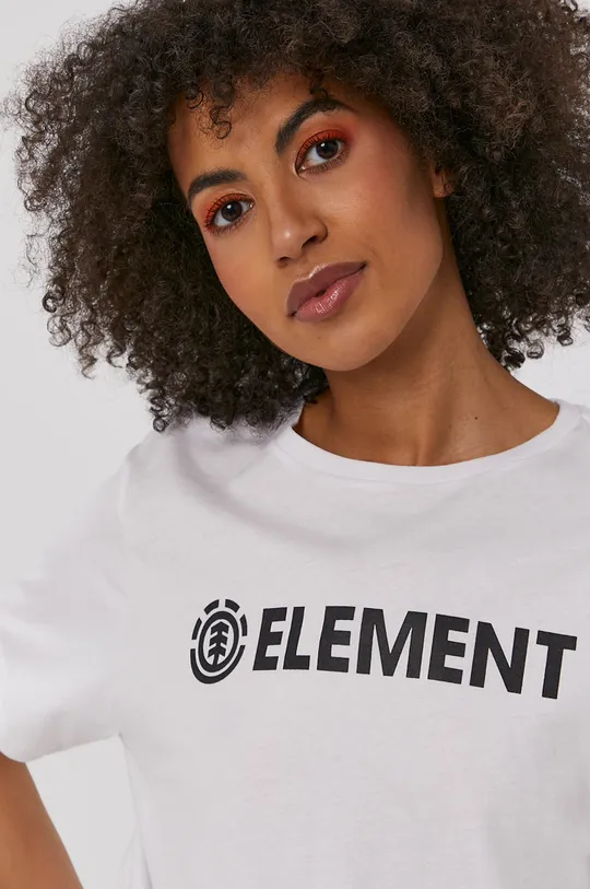 λευκό Μπλουζάκι Element Γυναικεία