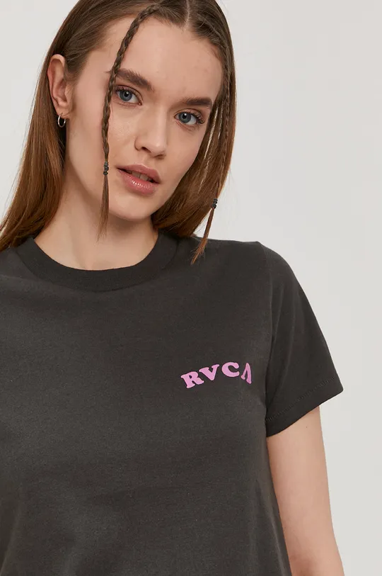czarny RVCA T-shirt