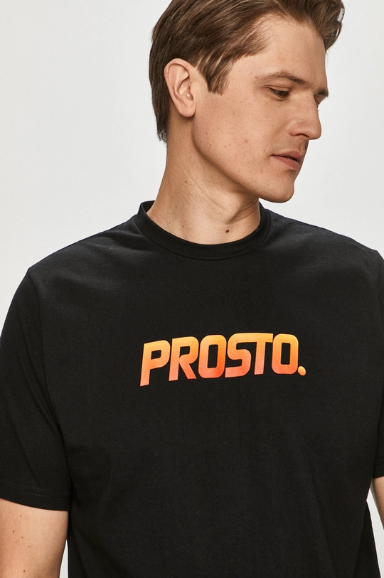 czarny Prosto - T-shirt