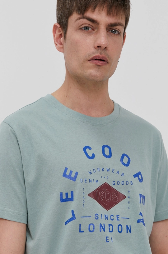 zielony Lee Cooper T-shirt