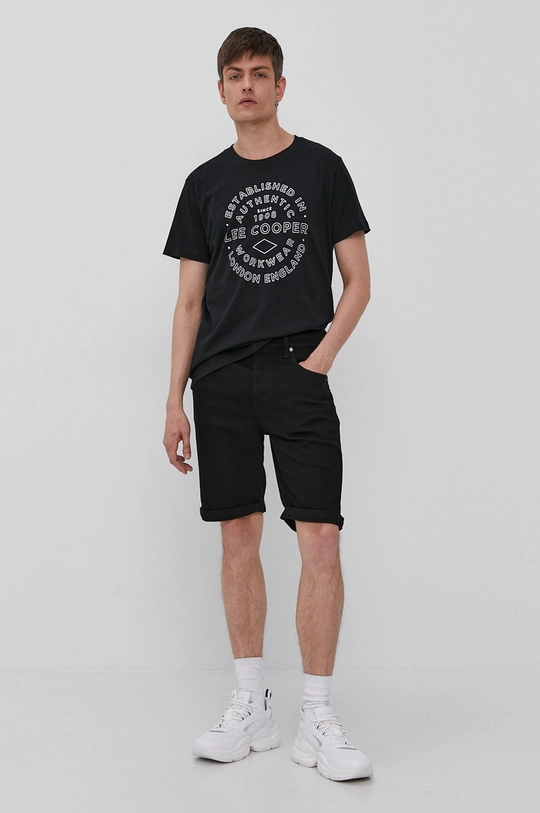 Lee Cooper T-shirt czarny