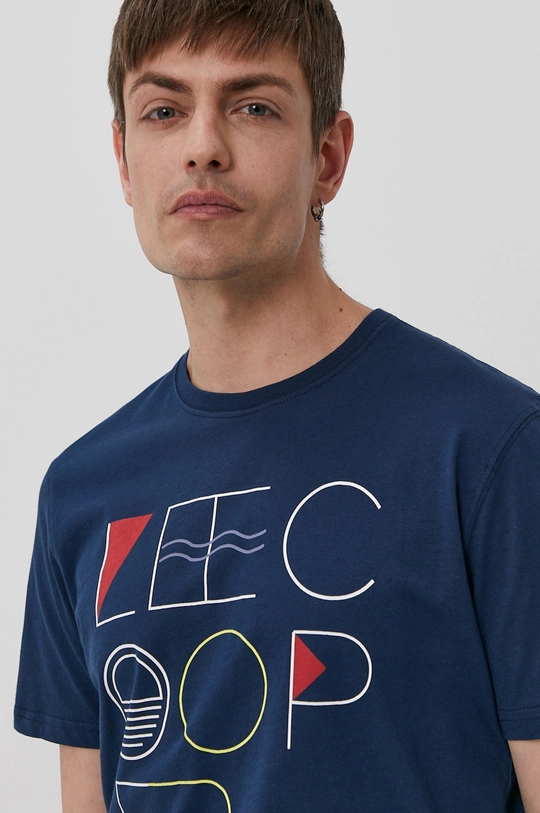 sötétkék Lee Cooper t-shirt