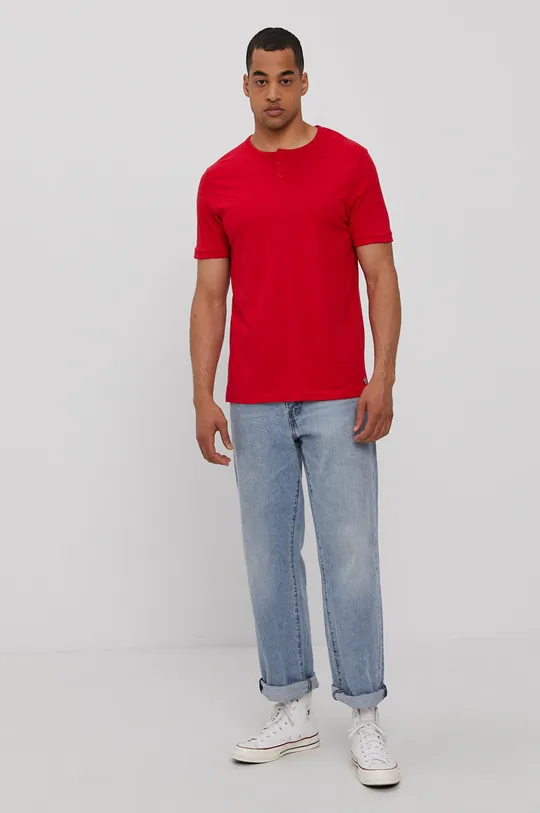 Lee Cooper T-shirt czerwony