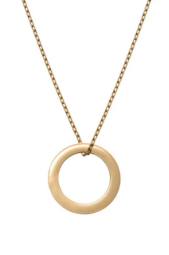 zlatá Ania Kruk - Strieborný pozlátený náhrdelník Believe Dámsky