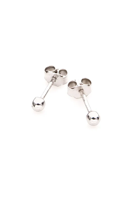ασημί Ania Kruk - Ασημένια σκουλαρίκια Oval Γυναικεία
