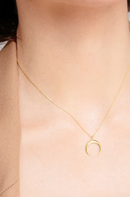 Ania Kruk - Aranyozott ezüst nyaklánc Sky arany