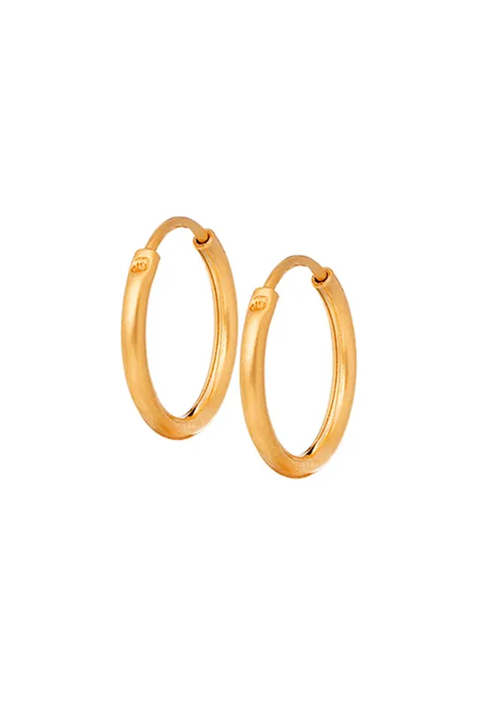 χρυσαφί Ania Kruk - Ασημένια επιχρυσωμένα σκουλαρίκια Trendy Γυναικεία