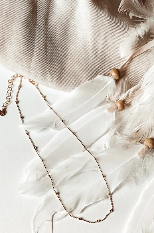 Ania Kruk - Aranyozott ezüst nyaklánc Trendy arany