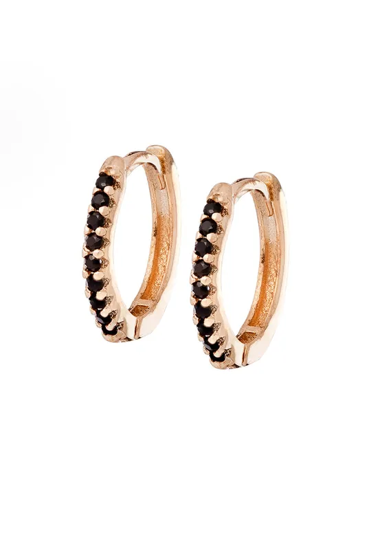 χρυσαφί ANIA KRUK - Ασημένια επιχρυσωμένα σκουλαρίκια Rock It Γυναικεία
