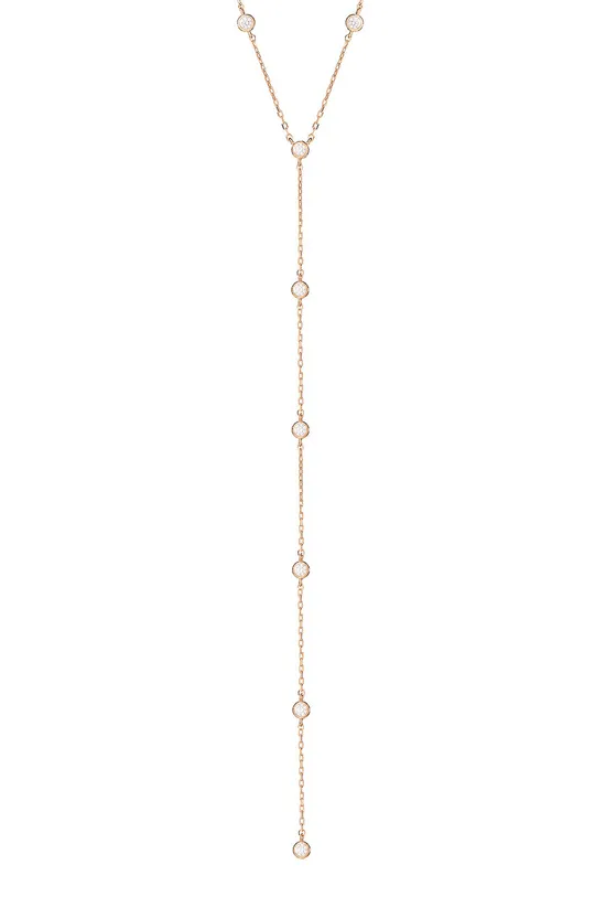 zlatá ANIA KRUK - Strieborný pozlátený náhrdelník Glamour Dámsky