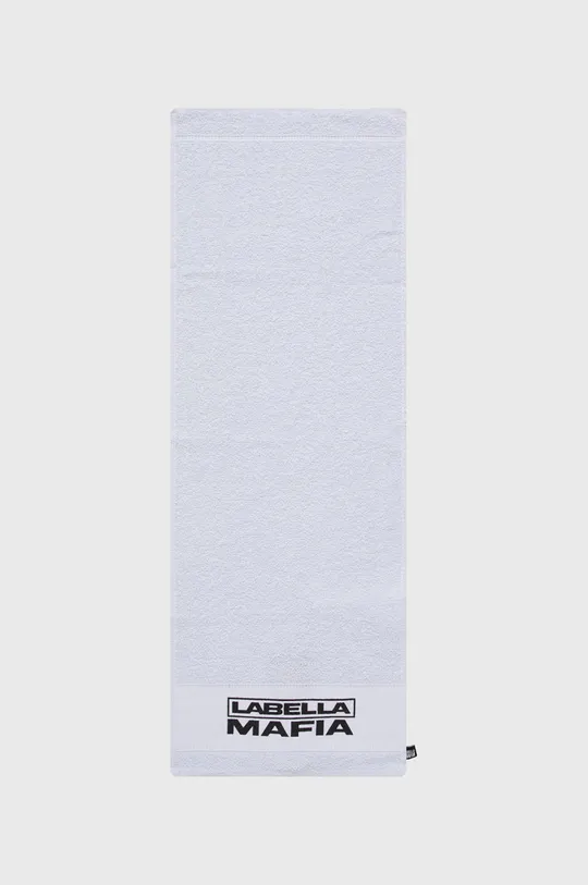 biały LaBellaMafia ręcznik treningowy Black and Gold Damski
