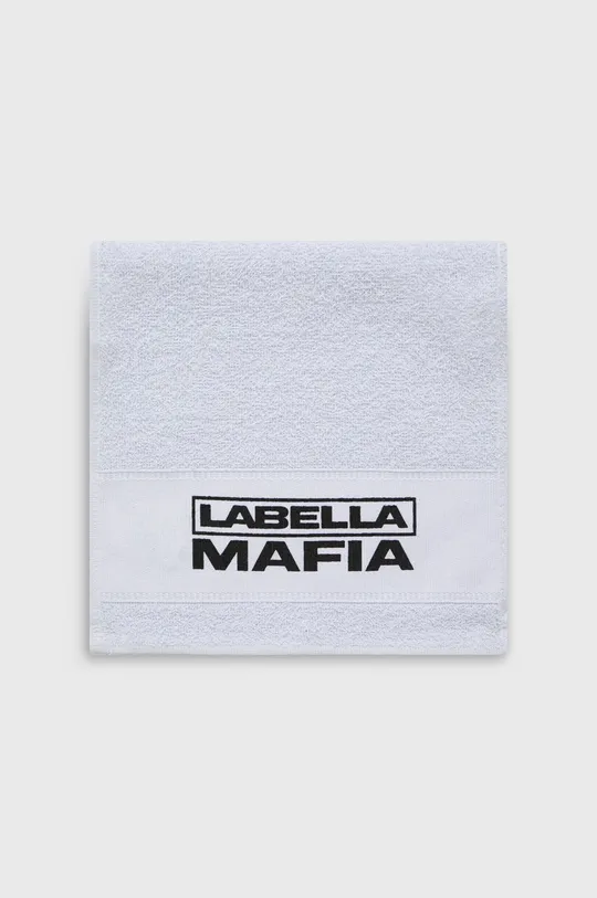 Πετσέτα προπόνησης LaBellaMafia Black And Gold λευκό