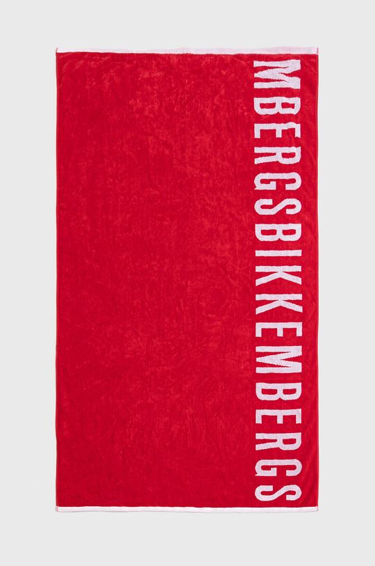 červená Bavlnený uterák Bikkembergs Pánsky