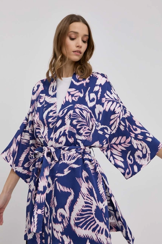 blu navy Beatrice B kimono Donna