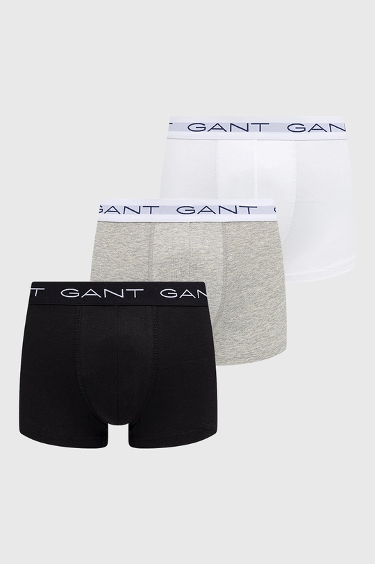 szary Gant Bokserki (3-pack) 900003003 Męski