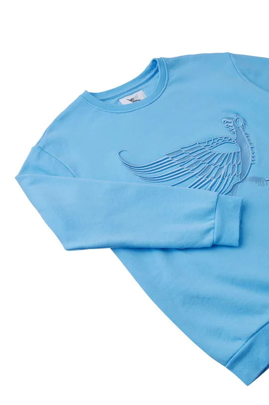 μπλε Παιδική βαμβακερή μπλούζα Reima