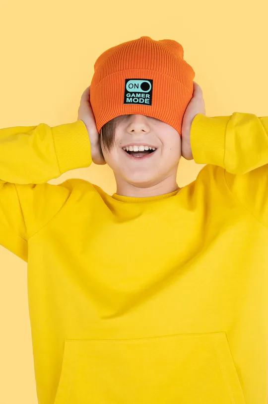 pomarańczowy Broel czapka dziecięca Chuck Chłopięcy