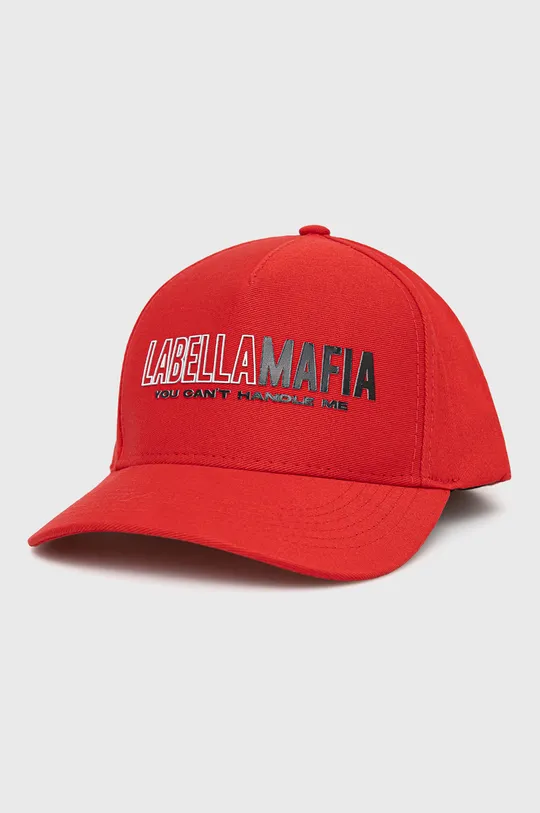 κόκκινο Βαμβακερό καπέλο LaBellaMafia Γυναικεία