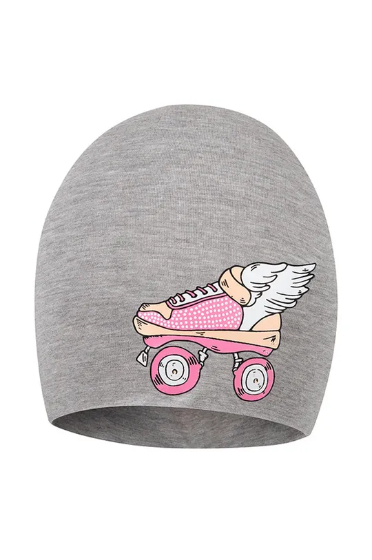 сірий Дитяча двостороння шапка Broel Для дівчаток