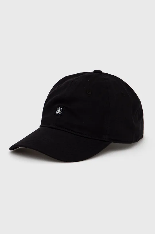 μαύρο Βαμβακερό καπέλο Element Ανδρικά