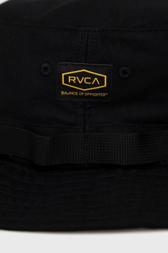 RVCA kapelusz bawełniany czarny