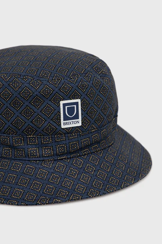 Шляпа из хлопка Brixton тёмно-синий