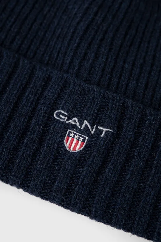 Vlnená čiapka Gant  Podšívka: 95% Bavlna, 5% Elastan Základná látka: 20% Polyamid, 80% Vlna