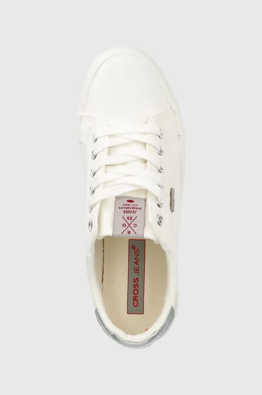 λευκό Πάνινα παπούτσια Cross Jeans
