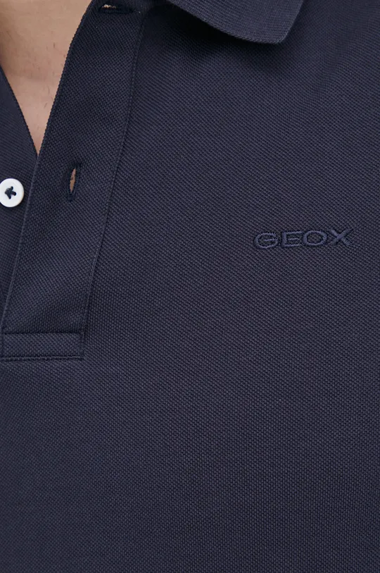 Βαμβακερό μπλουζάκι πόλο Geox Ανδρικά