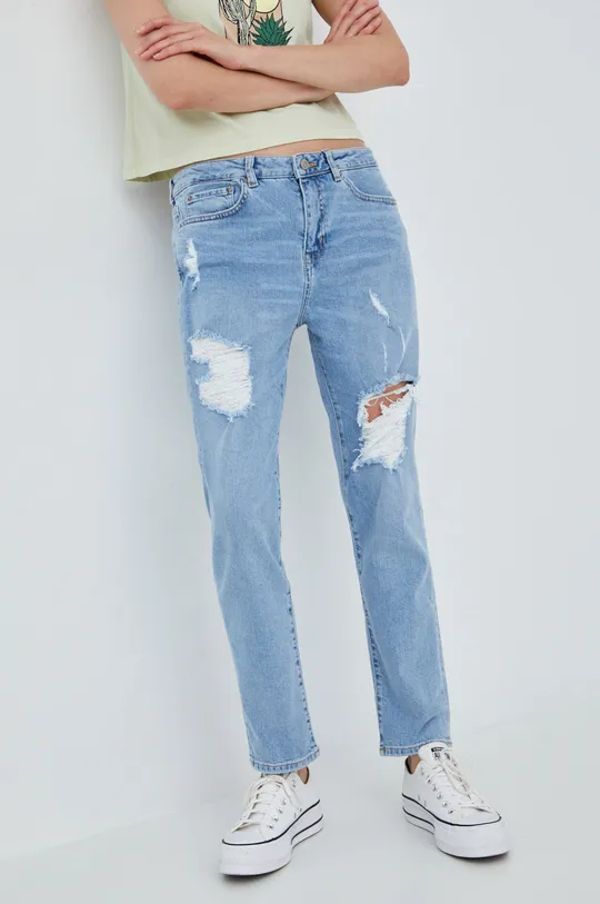 niebieski Cross Jeans jeansy Damski