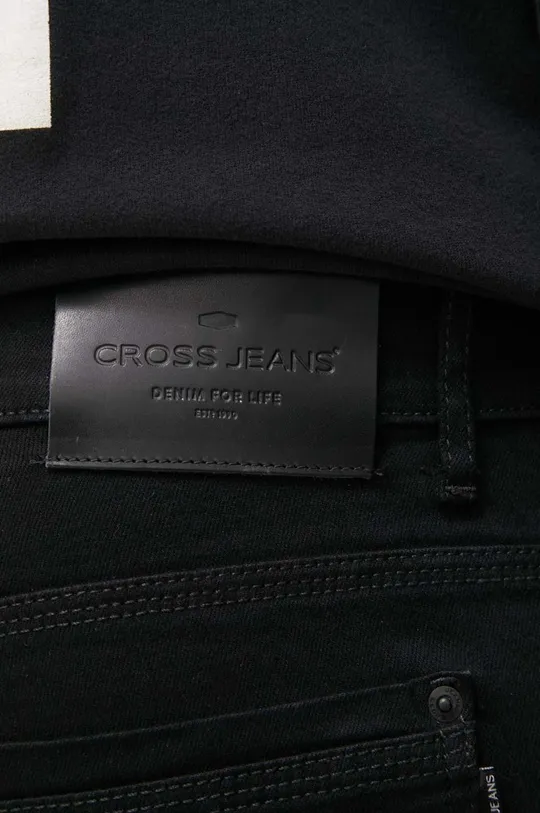 μαύρο Τζιν παντελόνι Cross Jeans