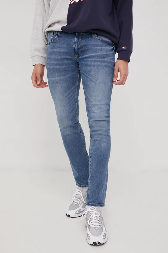 niebieski Cross Jeans jeansy Męski