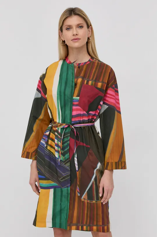 multicolor Liviana Conti sukienka bawełniana Damski
