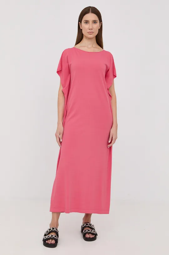 Obleka Liviana Conti roza