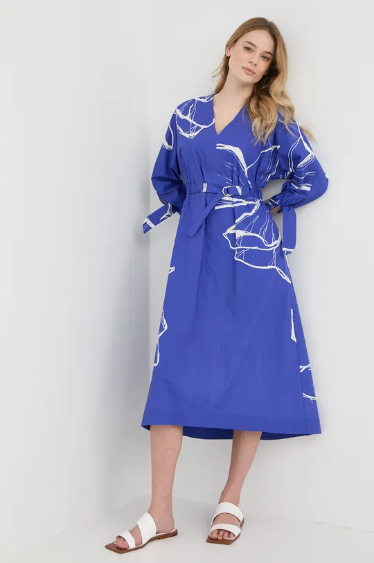 μπλε Φόρεμα Liviana Conti Γυναικεία