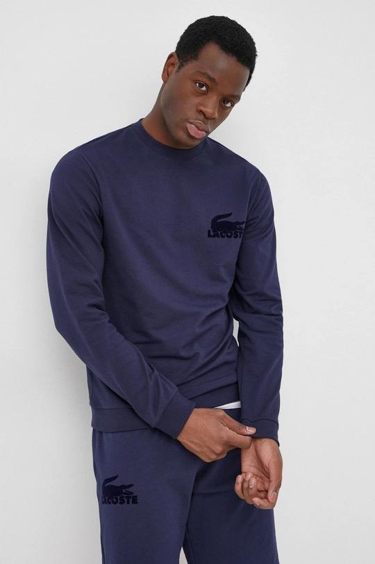 navy Lacoste sweatshirt Men’s