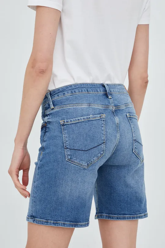 Rifľové krátke nohavice Cross Jeans  99% Bavlna, 1% Elastan