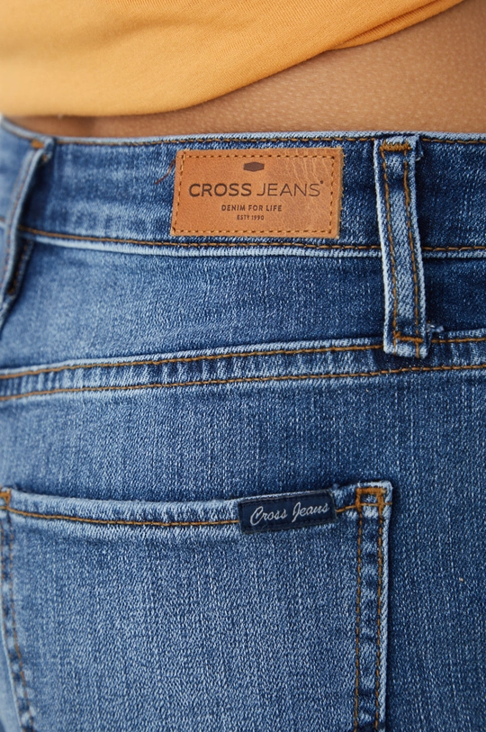 Rifľové krátke nohavice Cross Jeans Dámsky