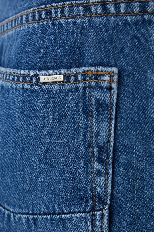granatowy Cross Jeans szorty jeansowe