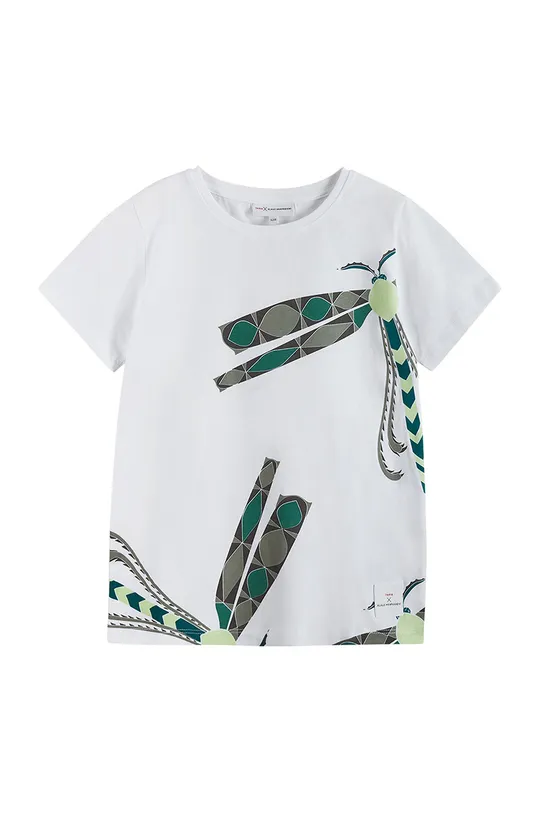 λευκό Παιδικό βαμβακερό μπλουζάκι Reima Παιδικά